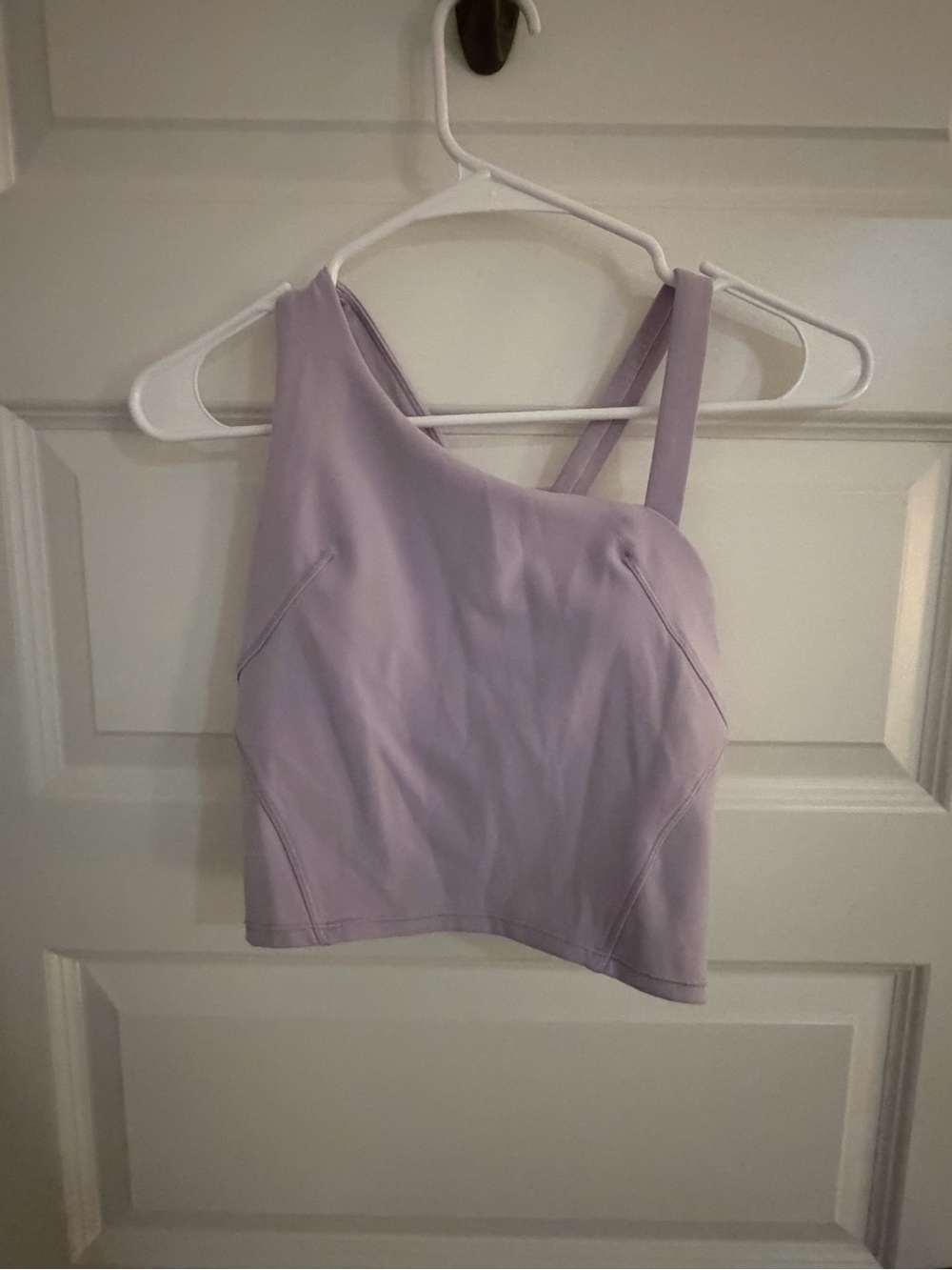 lululemon athletica Lavender One-Shoulder Tank Top